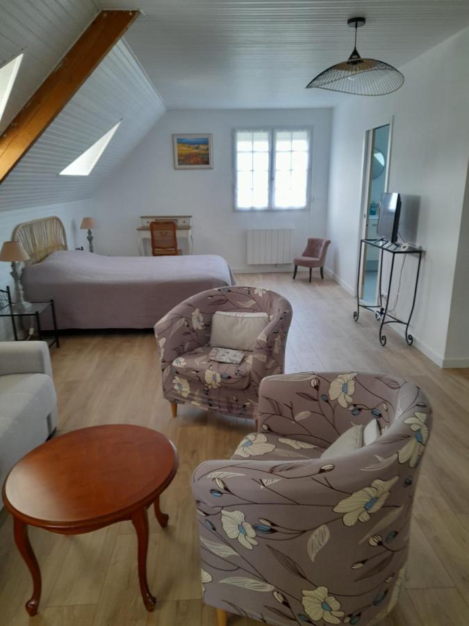 La Cle De Line Bed and Breakfast Saint-Aubin-Sur-Mer  Exteriör bild